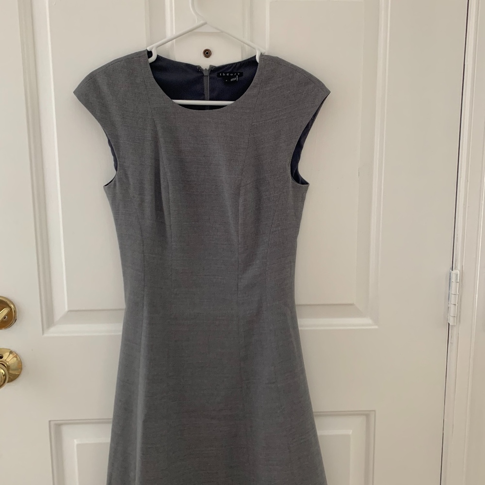 Theory Grey Dress
